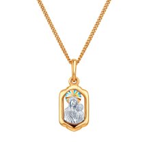 Подвеска икона из золота 585 пробы
