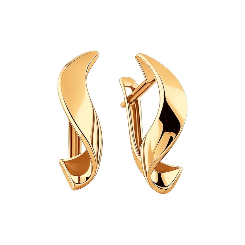Серьги из золота 585 пробы