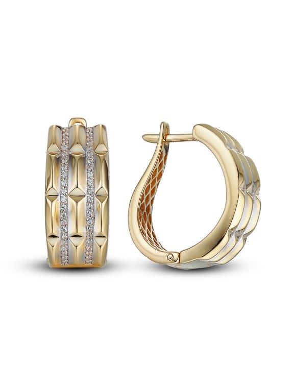 Серьги из золота 585 пробы