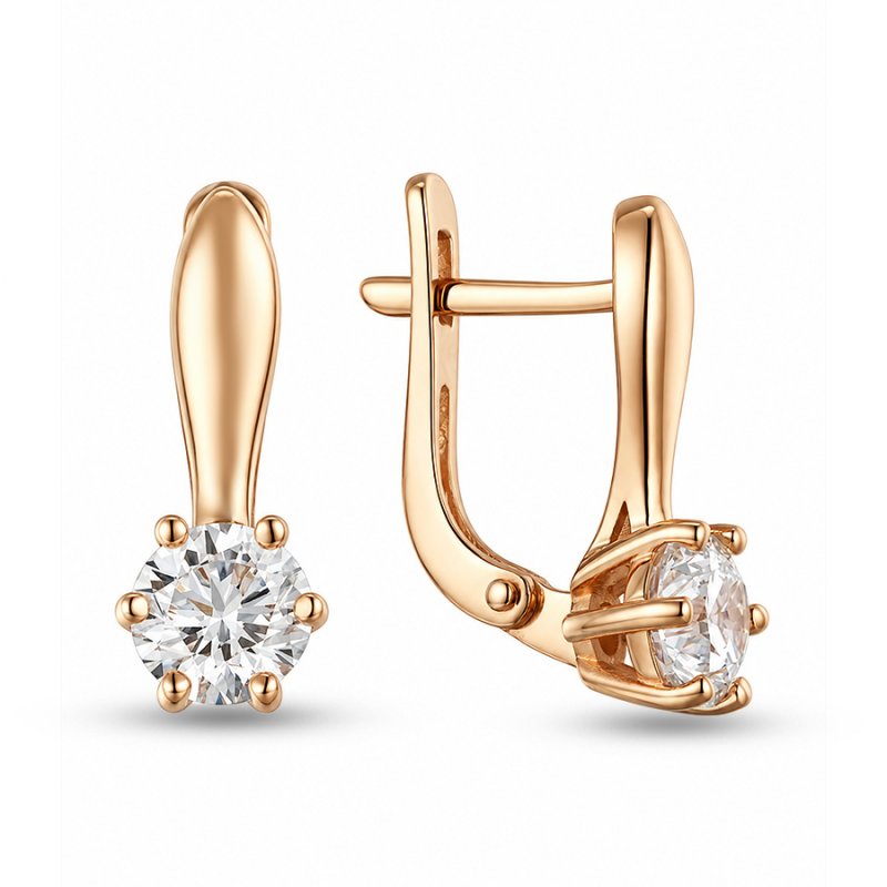 Серьги из золота 585 пробы