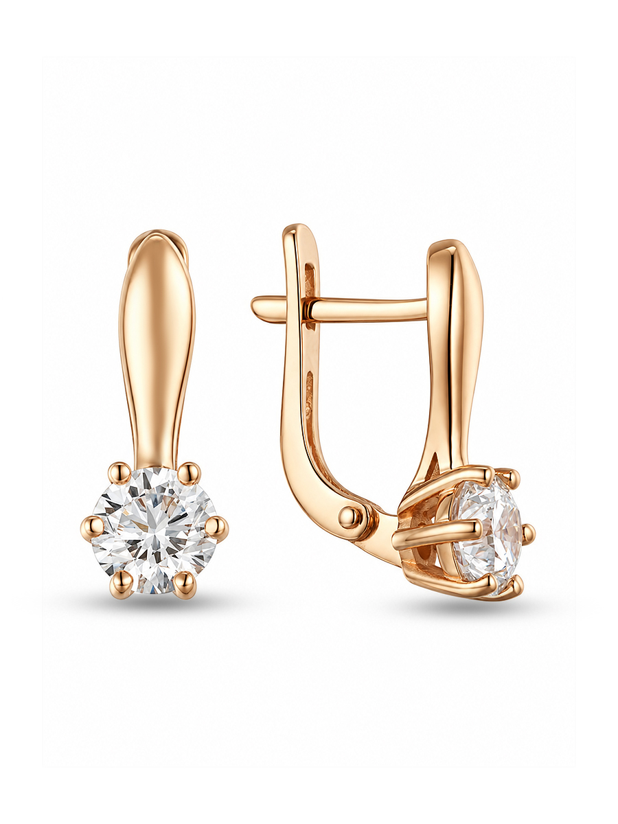 Серьги из золота 585 пробы