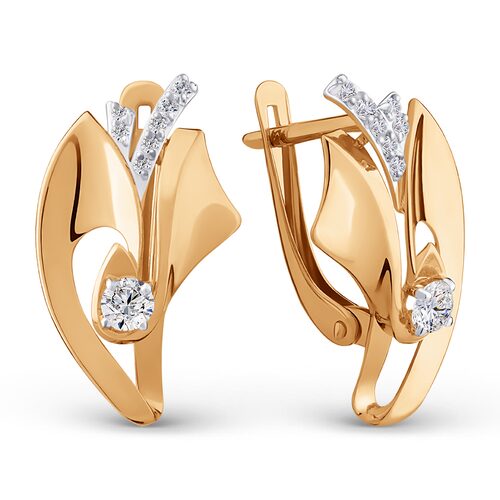 Серьги из золота 585 пробы